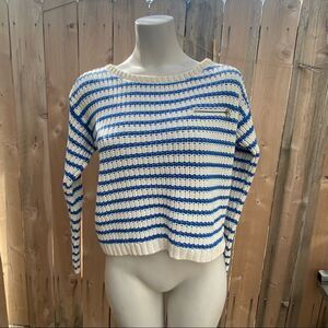 Tommy Hilfiger striped knit sweater size medium